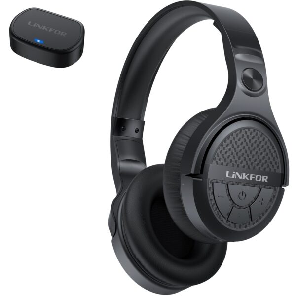 LiNKFOR 2.4G Wireless Headphones for TV