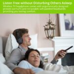 LiNKFOR 2.4G Wireless Headphones for TV