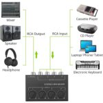 LiNKFOR 4 Channel Stereo Audio Mixer