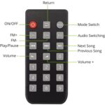 LiNKFOR Stereo Audio Power Amplifier with Bluetooth 5.0 Receiver