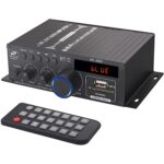 LiNKFOR Stereo Audio Power Amplifier with Bluetooth 5.0 Receiver