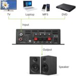 LiNKFOR Stereo Audio Power Amplifier with Bluetooth 5.0 Receiver